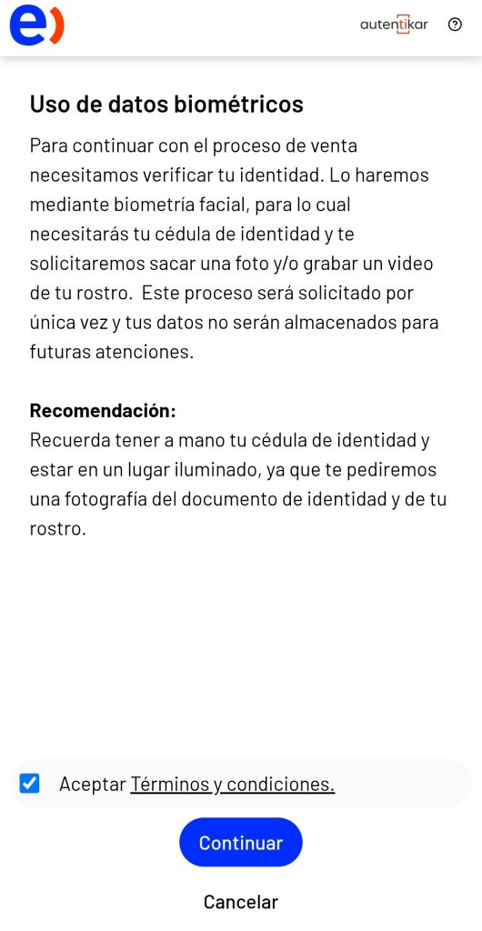 activación chip prepago entel 2