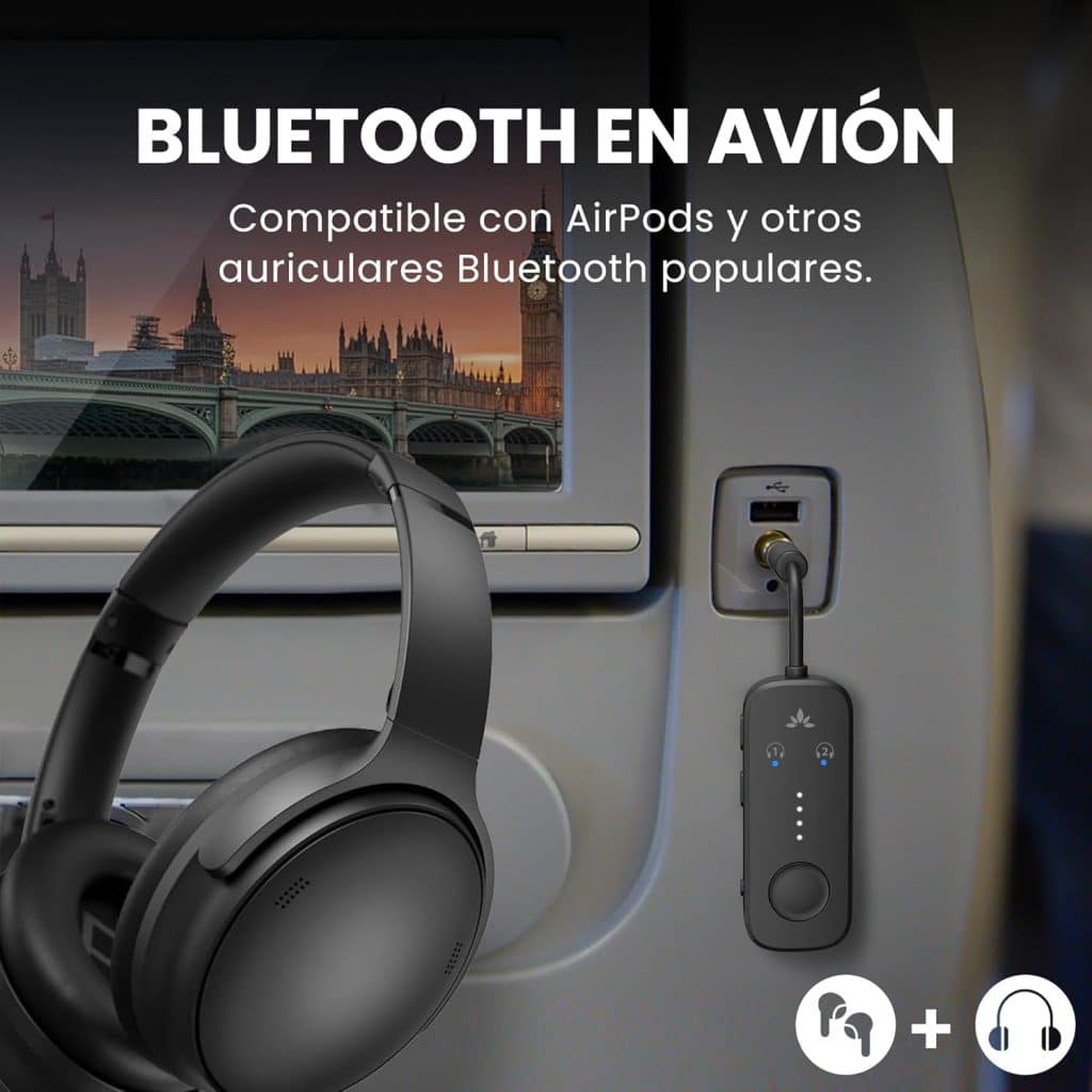 bluetooth en el avión