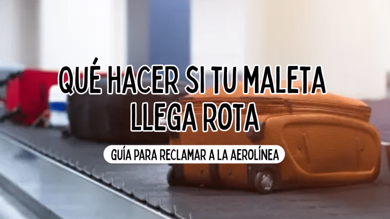 Qué hacer si tu maleta llega rota: guía para reclamar a la aerolínea ⟶