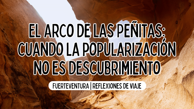 El Arco de las Peñitas: cuando la popularización no es descubrimiento ⟶