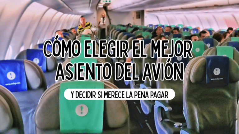 Cómo elegir el mejor asiento del avión (y decidir si realmente merece la pena pagar por él) ⟶